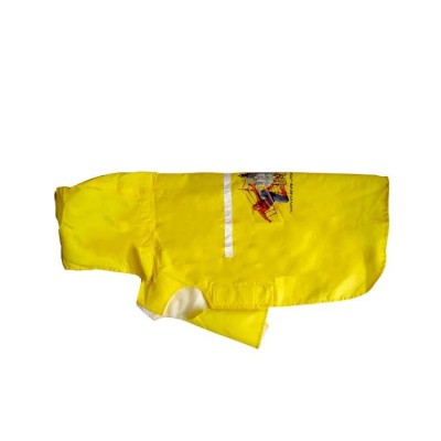Super Dog Jacket Yellow Raincoat Size 26